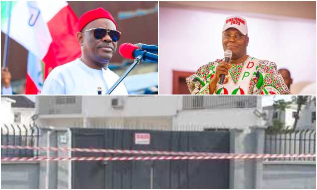 Wike, Atiku, sealed office