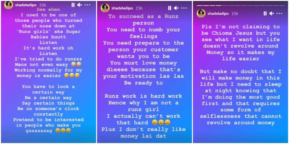 Doing Runs Is Hard Work, I’ve Tried It: Media Personality Shade Ladipo Discloses, Says Normal Work Is Easier