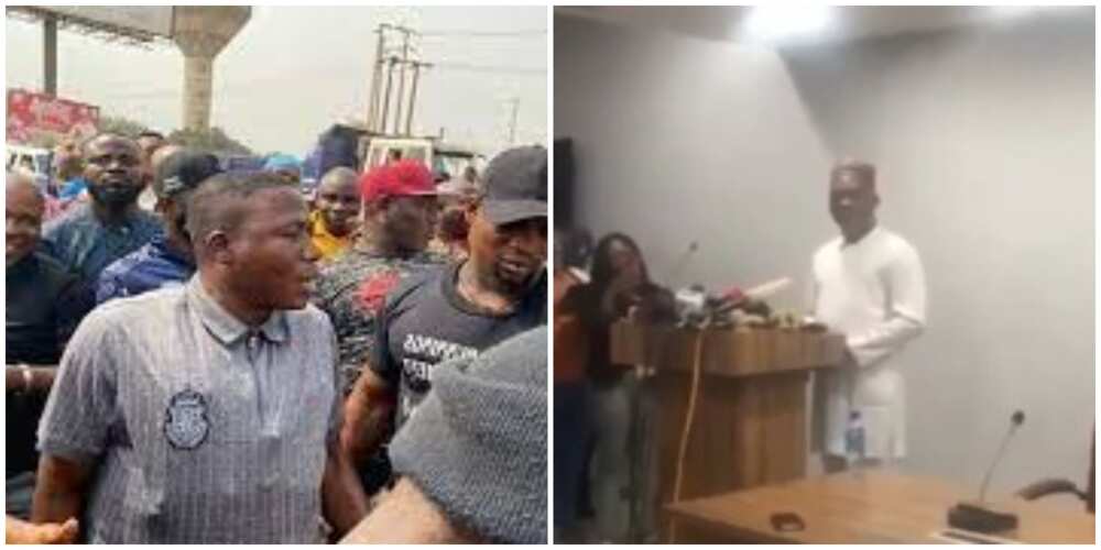 Video emerges as DSS finally clears the air on the reason for the raid on Sunday Igboho's place