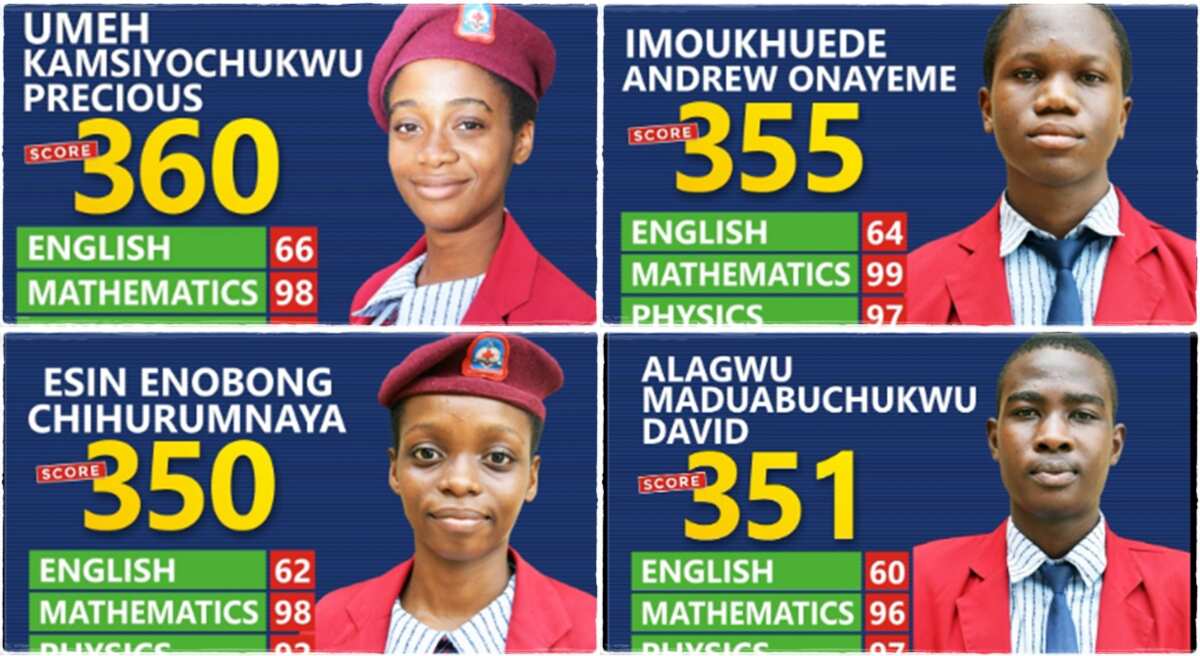 Photos: Faces of brilliant students who did well in JAMB-UTME