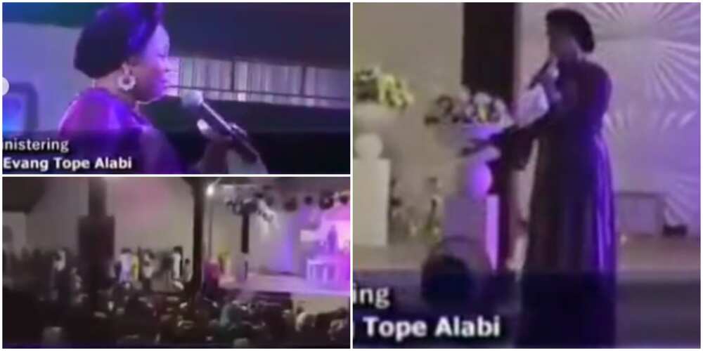 Tope Alabi dragged for criticizing Oniduro song at a vigil