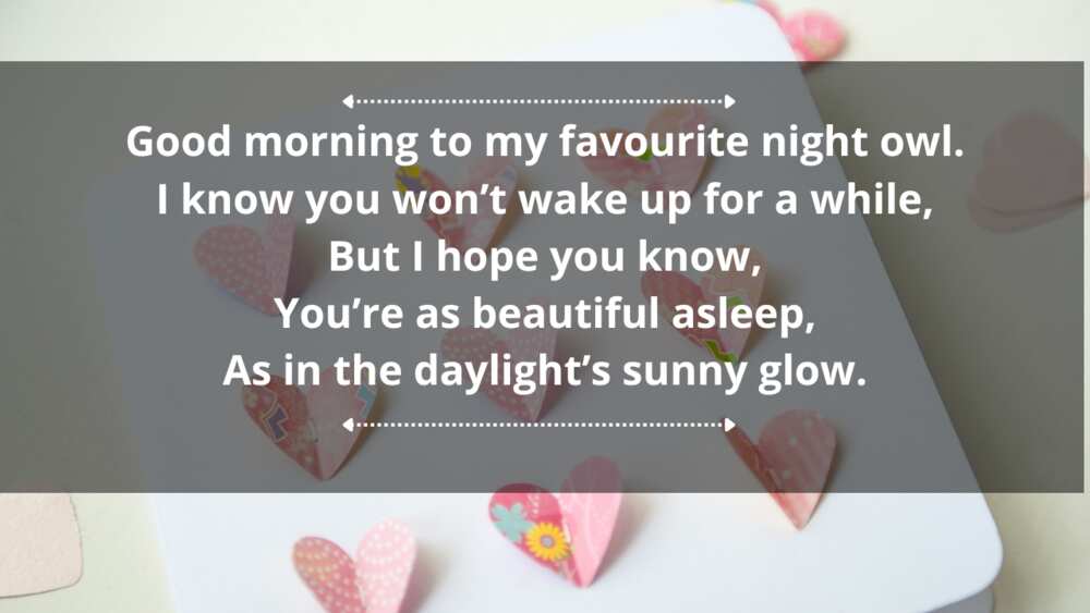 50+ good morning poems for her that will make her day 