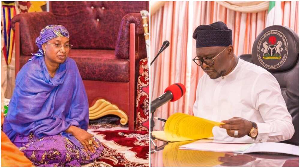 Ahmad Fintiri, Aisha Binani, Adamawa poll, INEC, APC, PDP, 2023 election Ahmad Fintiri, Aisha Binani, Adamawa poll, INEC, APC, PDP, 2023 election