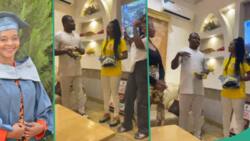 "From disgrace to divine grace": Moment Anyim Veronica was given the N1.8m phone she was promised