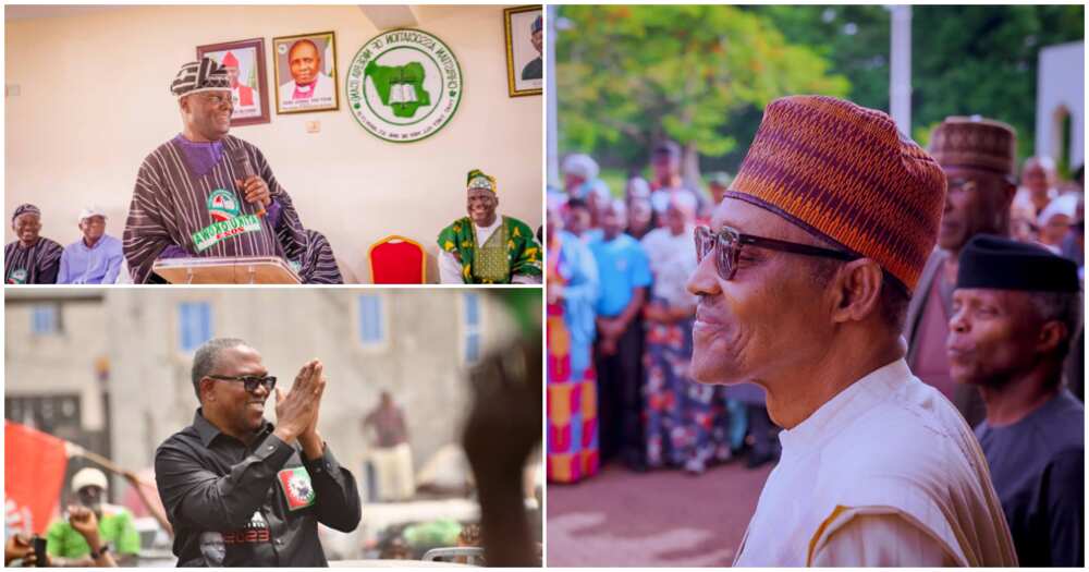 Buhari's Farewell Speech/Atiku/Peter Obi/Tinubu/2023 Presidential Election Buhari's Farewell Speech/Atiku/Peter Obi/Tinubu/2023 Presidential Election