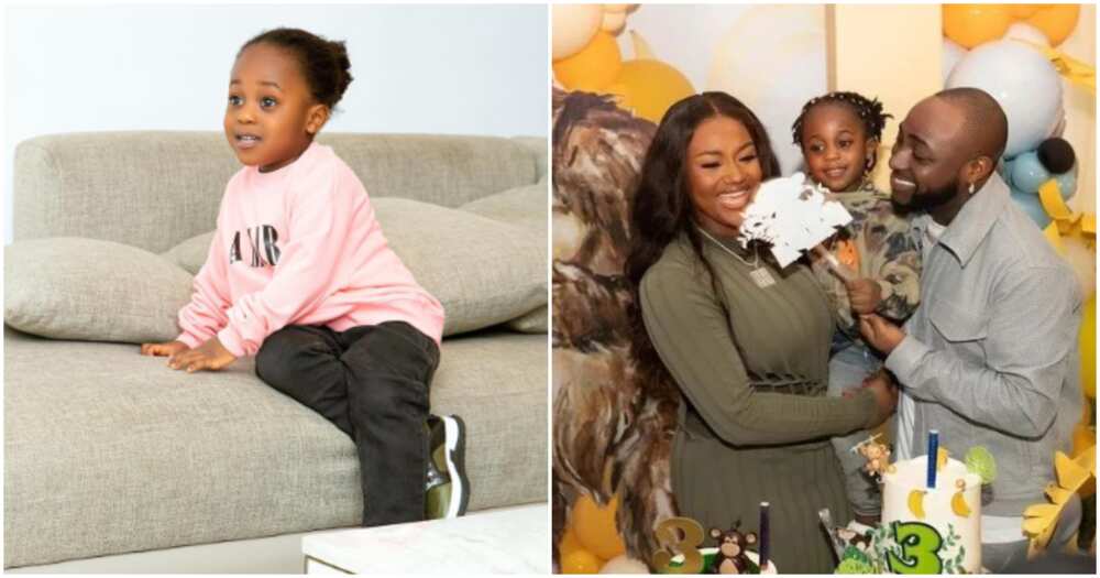 Nigerian singer Davido with Chioma and late son Ifeanyi Nigerian singer Davido with Chioma and late son Ifeanyi