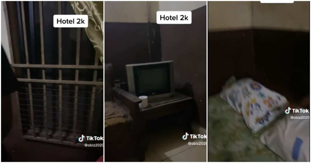 N2k hotel room, Nigerian lady, interior of N2k hotel room, hotels in Nigeria