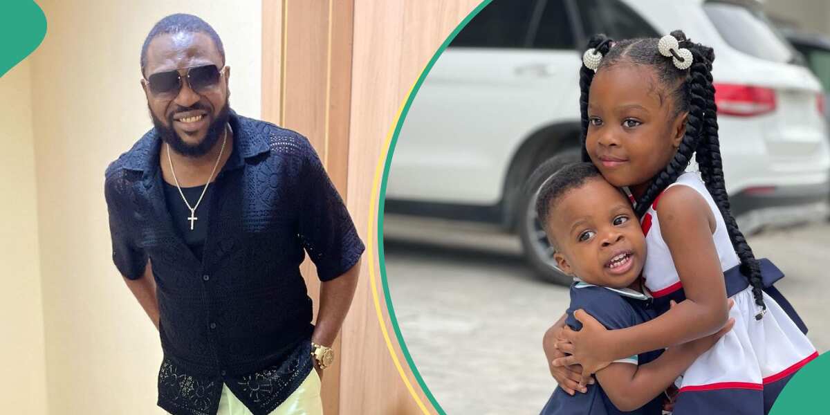 See how comedian Buchi reacted after he was granted full access to his children