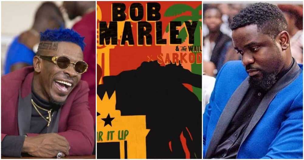 Shatta Wale Praises Sarkodie's Feature With Bob Marley Shatta Wale Praises Sarkodie's Feature With Bob Marley