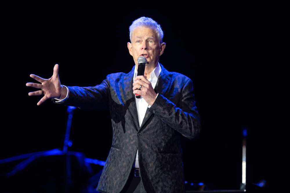 David Foster performing on stage