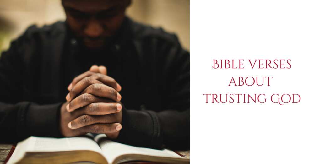 Bible verses about trusting God