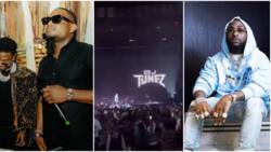 “This one is for OBO”: Video as DJ Tunez dedicates song to Davido at Wizkid’s show in Madison Square Garden