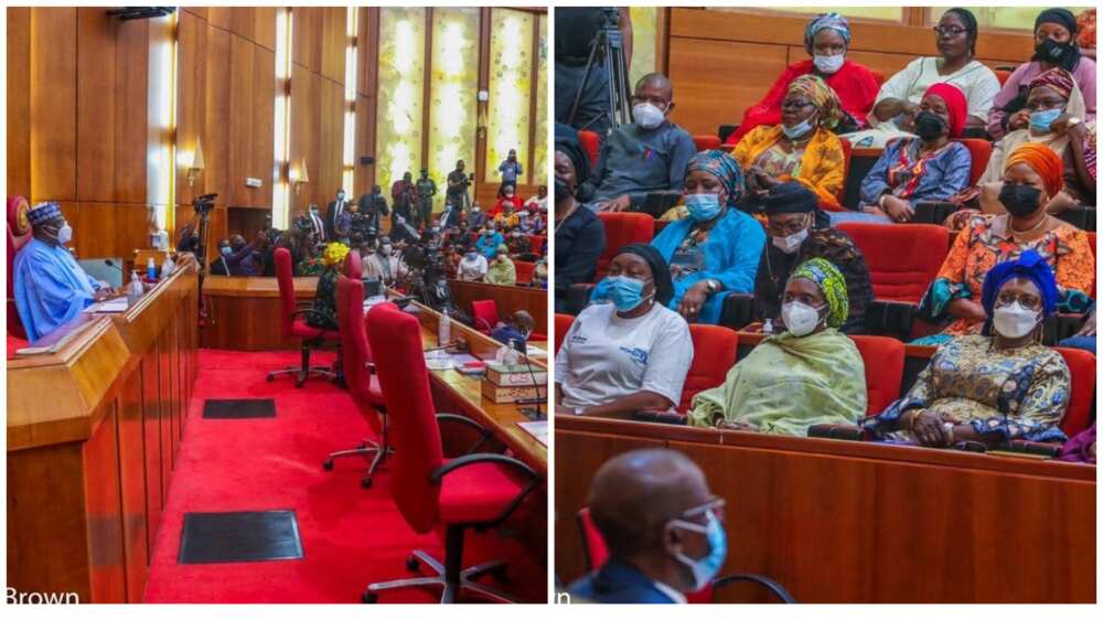 Just Like Aisha Buhari, Osinbajo’s Wife Leads Women To Observe Plenary