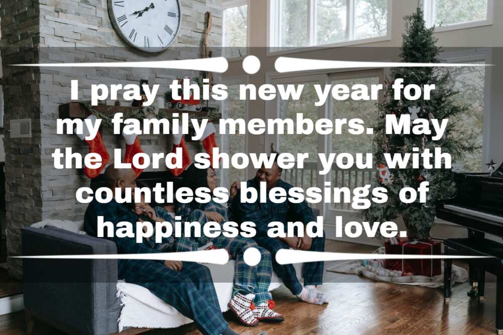 Happy New Year prayer for your partner, family and friends Legit.ng