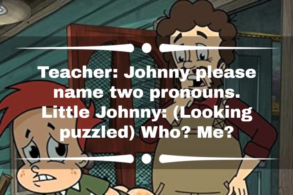 Little Johnny's humor