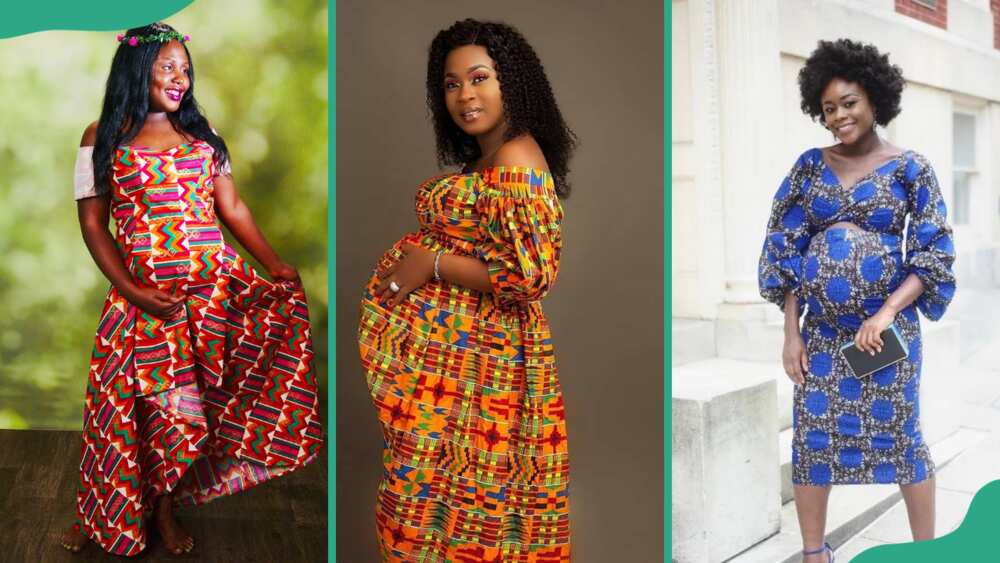 40 trendy Ankara styles for pregnant women to rock in 2024 
