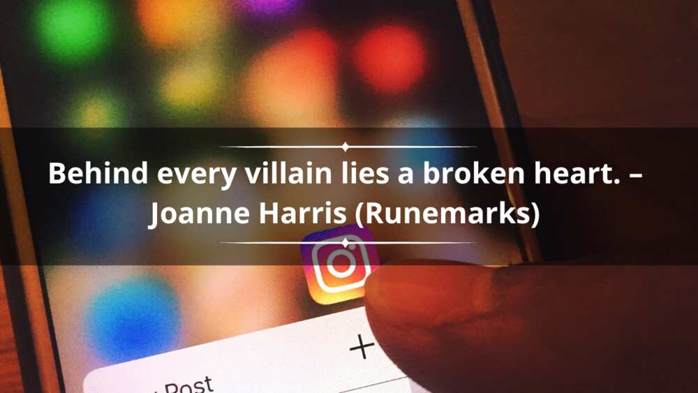Villain quotes for Instagram