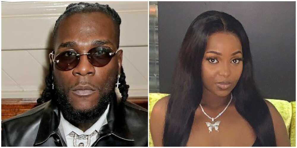 Silence is better than words at times, Burna Boy's alleged 'secret girlfriend' writes days after speaking up