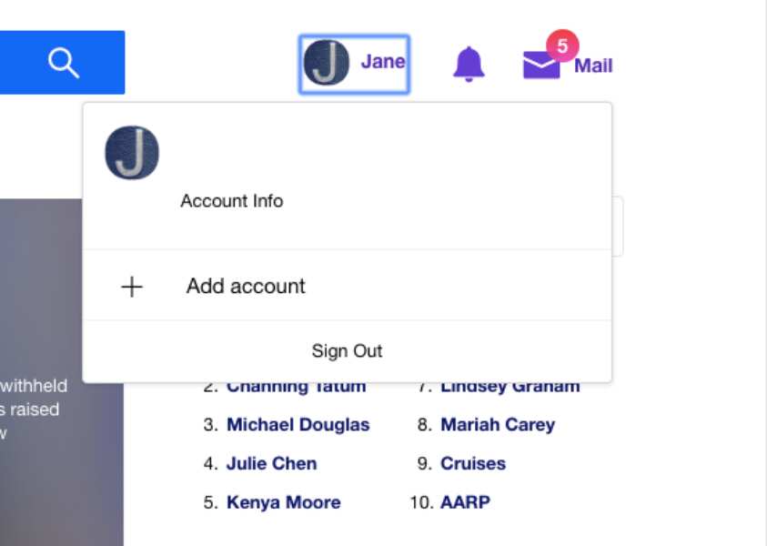 how to change your yahoo picture