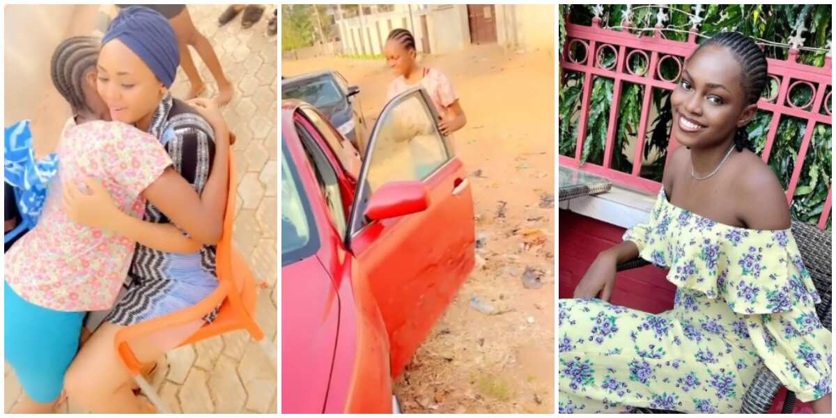 Birthday to remember: Regina Daniels gifts sister a car as she clocks new age in new video