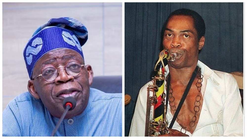 Fela Kuti, Bola Tinubu, APC, 2023 presidential election, campaign