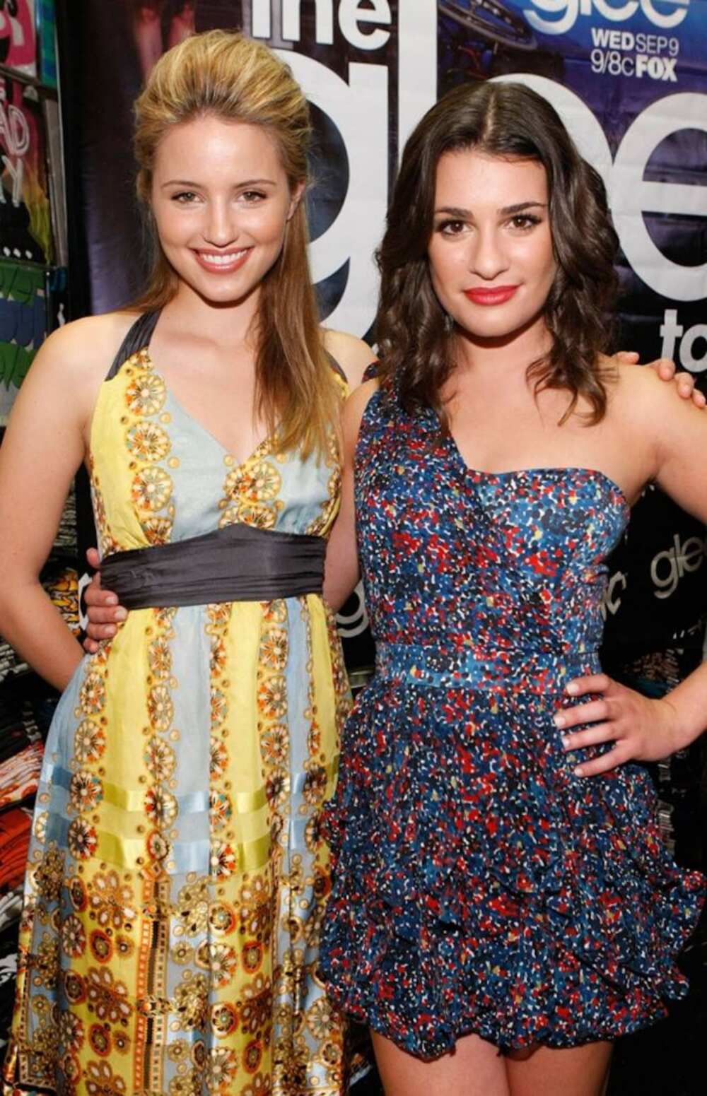 Dianna agron and lea michele