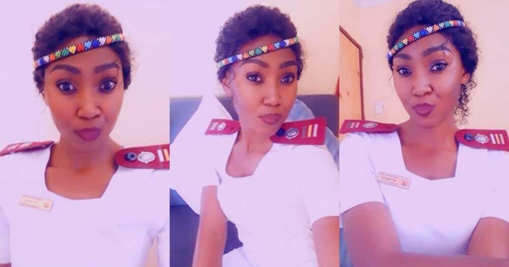 Mzansi in awe of flawless nurse: "I think I am sick" Mzansi in awe of flawless nurse: "I think I am sick"