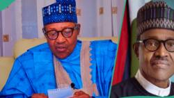 Watch full video of Buhari's 1st interview after leaving presidency