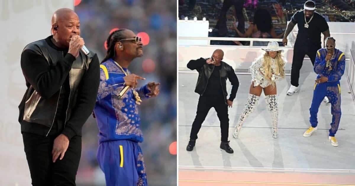 Super Bowl 2022 halftime show video, reaction, news, Dr Dre, Snoop