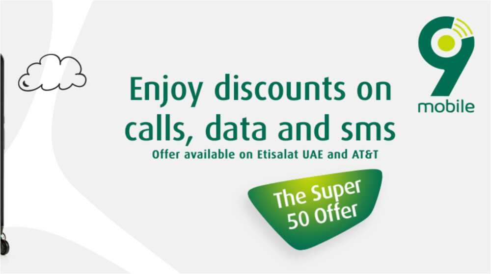 Amazing rates from 9mobile when you travel to US, 44 other destinations