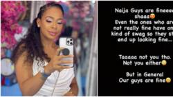 Tell us after Christmas, there’s no money to give you: Funny reactions as Tboss says Nigerian men are handsome