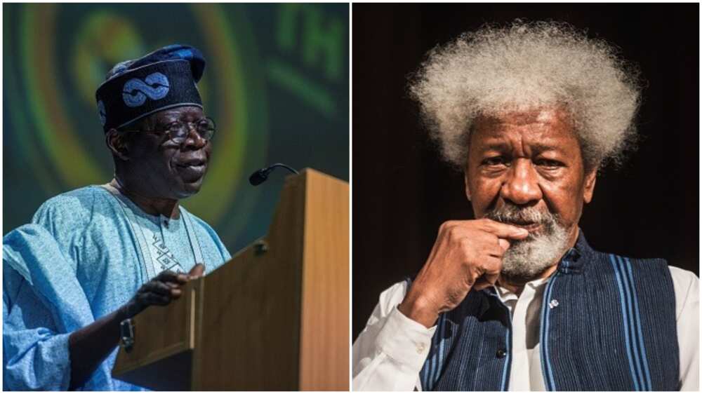 2023 Presidency: Soyinka Denies Endorsing Tinubu