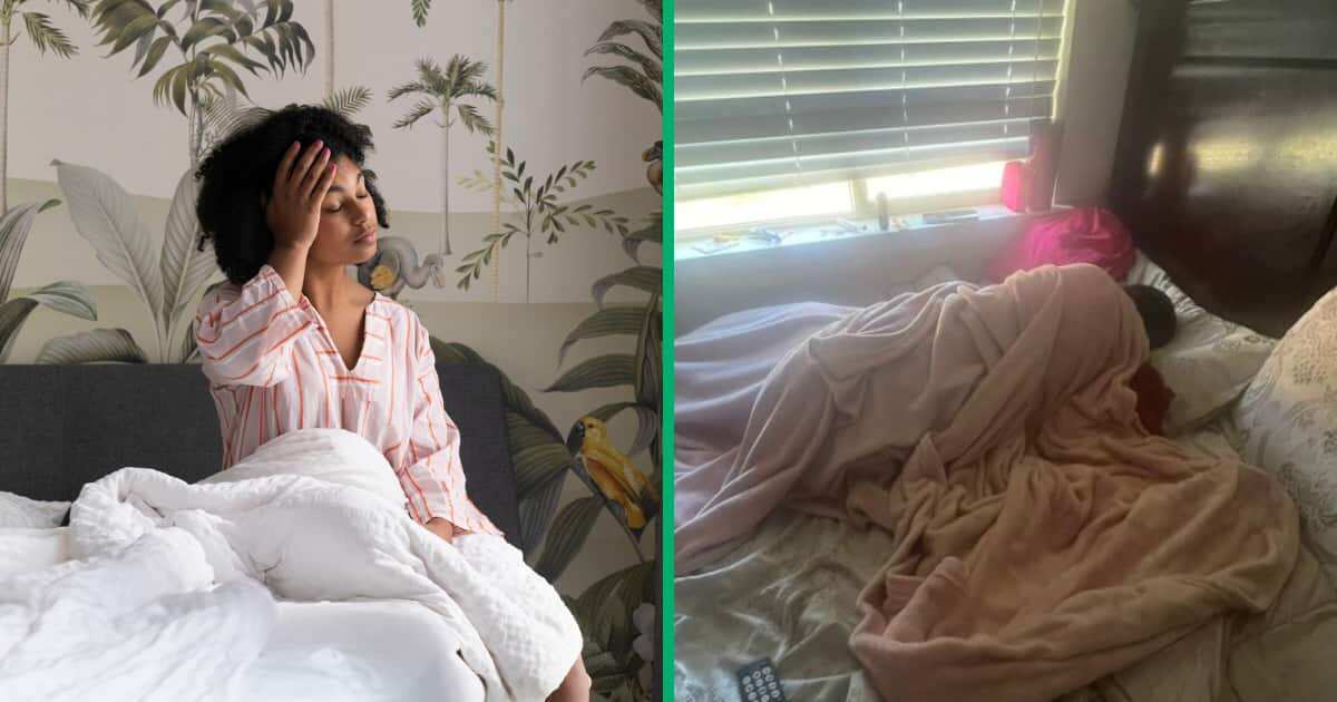 Lady seeks help to kick out man who spent the night in her house, shares his picture