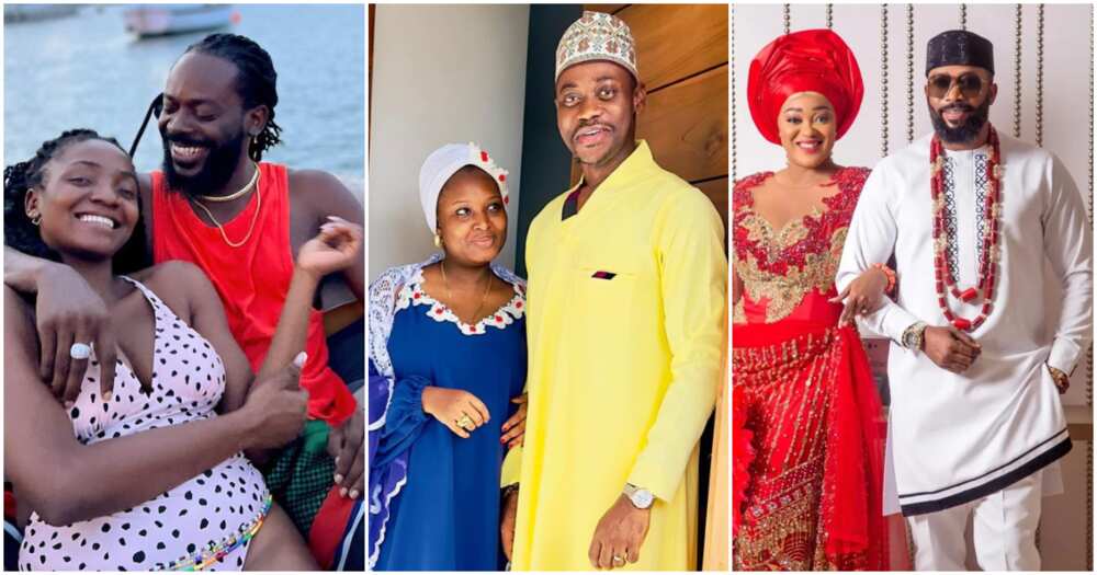 Nigerian celebrity couple who are great friends.
