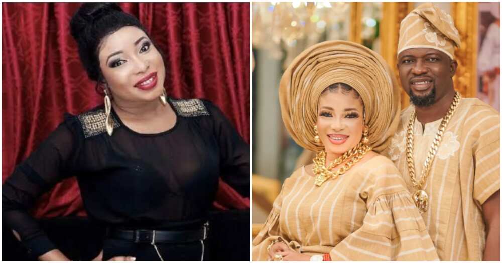 Lizzy Anjorin vouches for husband, says he has never cheated.