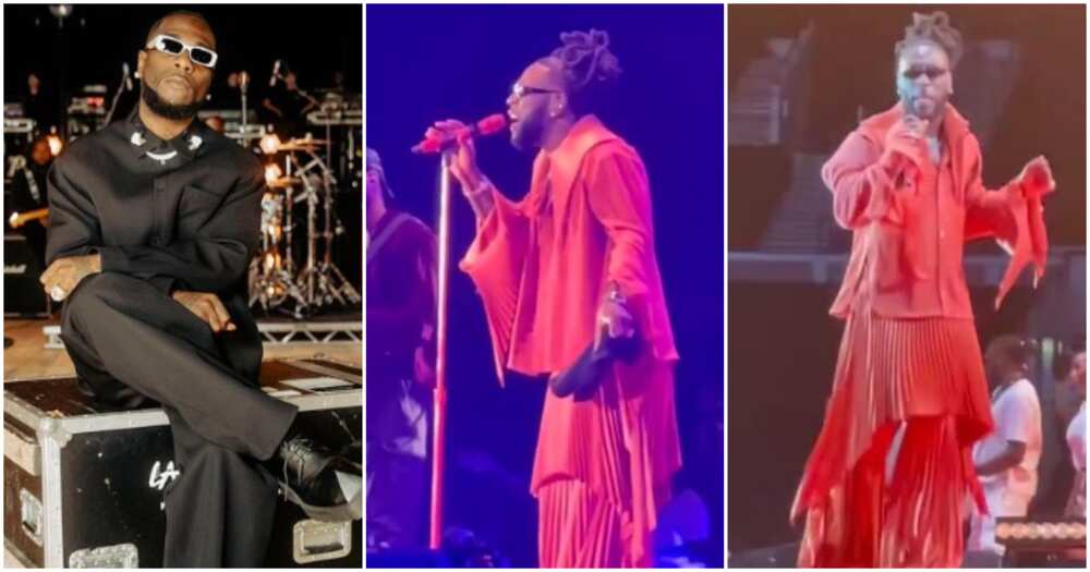 Nigerian singer Burna Boy Nigerian singer Burna Boy