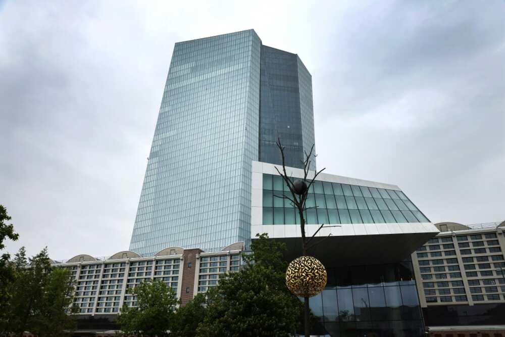 Traders are now awaiting the European Central Bank's rate decision later Thursday Traders are now awaiting the European Central Bank's rate decision later Thursday
