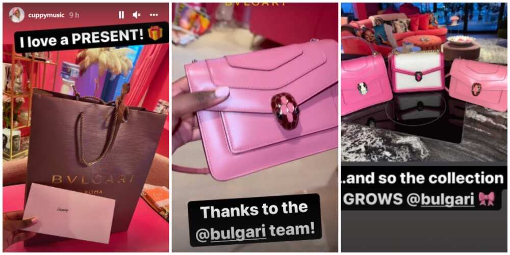 Billionaire Daughter DJ Cuppy Flaunts N1.2m Pink Designer Bag Gift from ...