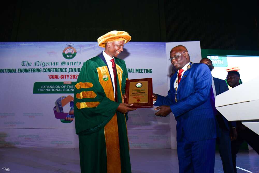 Nigerian Society of Engineers Honour Azibaola Robert