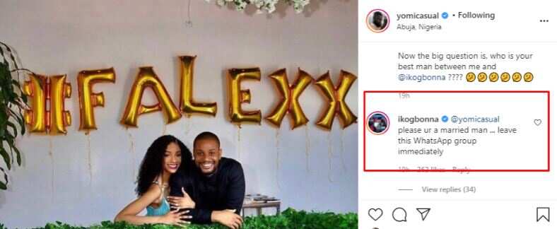 IK Ogbonna and Yomi Casual Fight Over Who Will Be Alex’s Best Man, Actor Surprises Them With His Reply