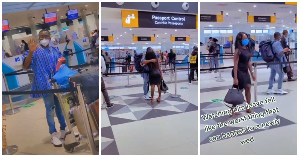“It Felt Like the Worst Thing”: Hubby Travels Out at Airport as Newlywed Woman Emotional, Video Cause Bustle