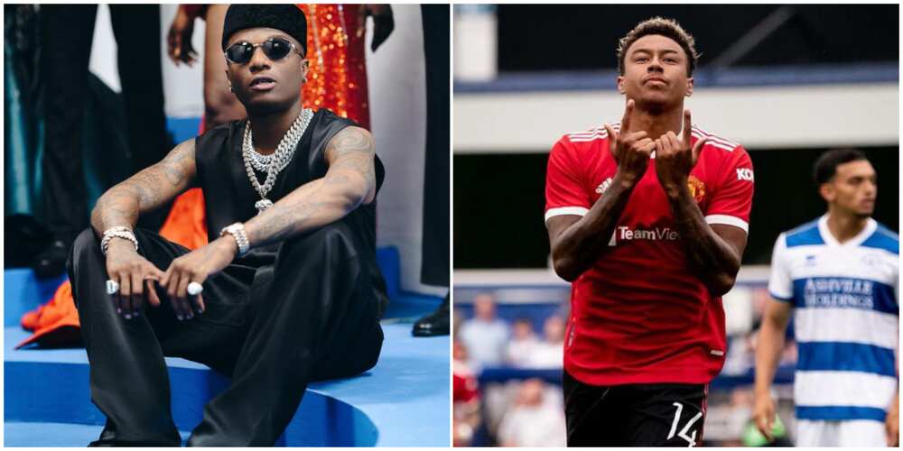 Jesse Lingard sings Wizkid's Verse as he listens to Essence