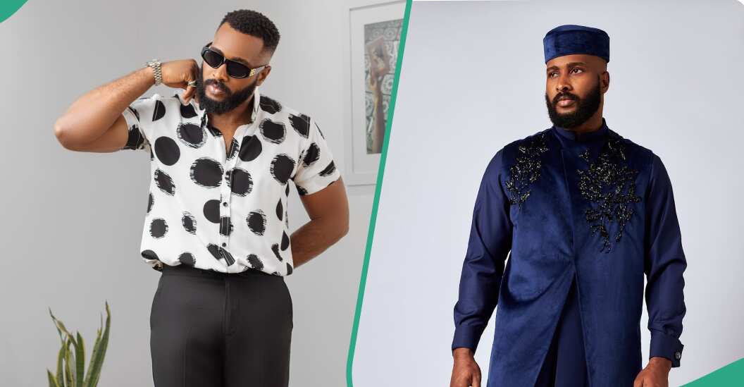See how acto rObehi Aburime rocked a classy Agbada that made ladies blush over him (video)
