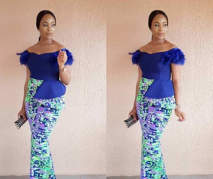 Bella naija skirt and blouse clearance styles