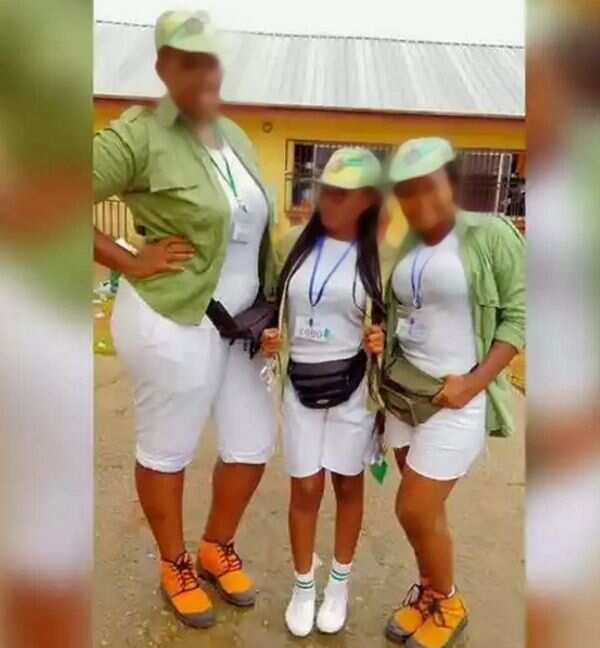 The tallest corper woman in Nigeria