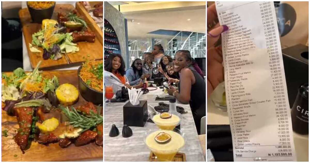 Video as Hilda Baci spends N1.1m on lunch with her besties, video causes stir online