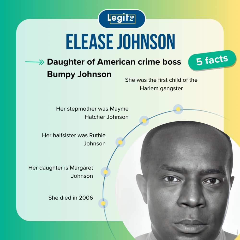 Five facts about Bumpy Johnson's daughter, Elease Johnson