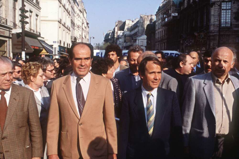 Georges Marchais, l'homme politique français décédé en novembre 1997 Georges Marchais, l'homme politique français décédé en novembre 1997