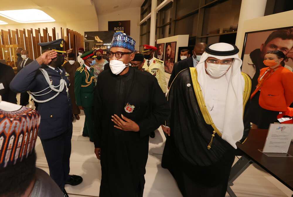 Shugaba Muhammadu Buhari ya dira birnin Dubai
