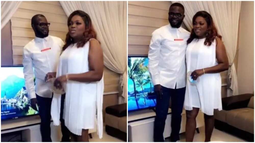 Beautiful new photos of Funke Akindele-Bello and her hubby JJC Skillz